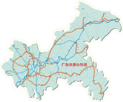 重庆高速公路广告点位图